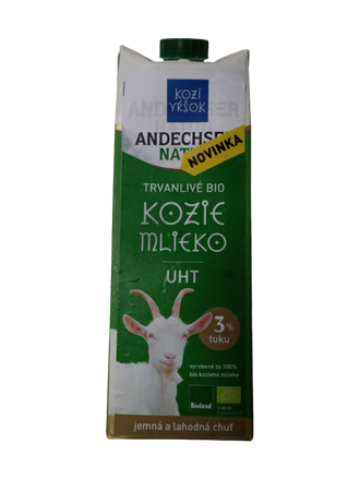 BIO Kozie mlieko 1l UHT